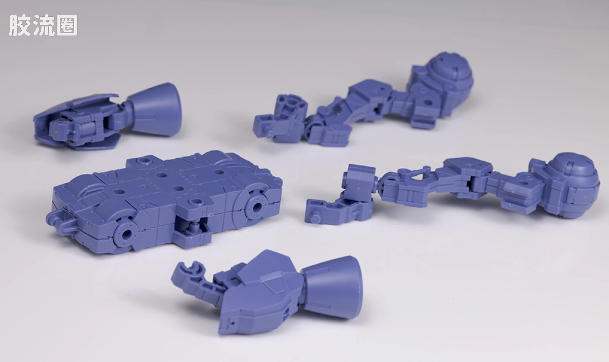 30MM 1/144 Extended Armament Vehicle EV-07 Exa Vehicle(太空载具ver.)[紫色] - 图片